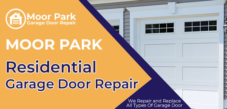 residential garage door repair in Moorpark